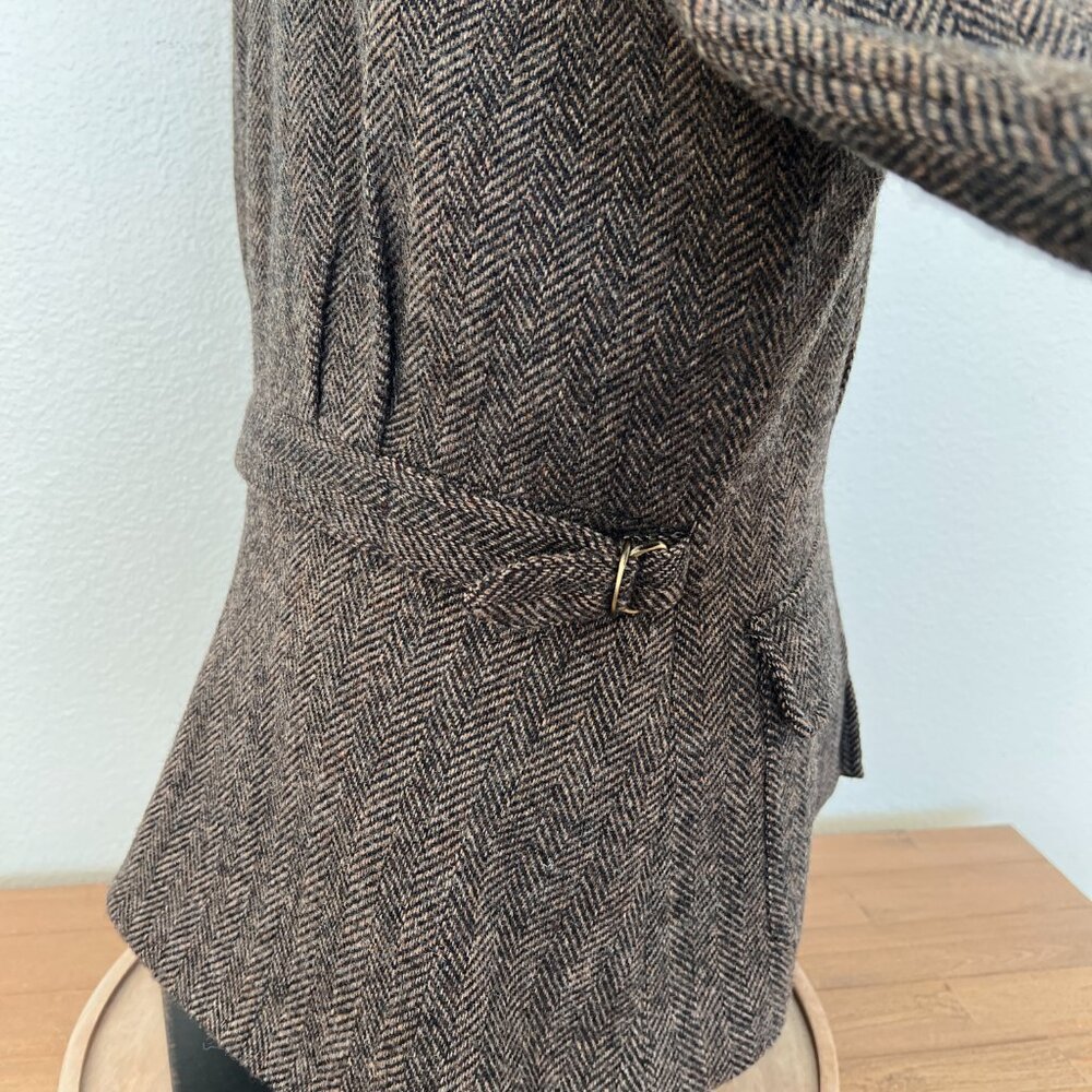 Lauren - Ralph Lauren - Wool Blazer - Suit Jacket - Zip Up - Size 12 - Picture 11 of 15